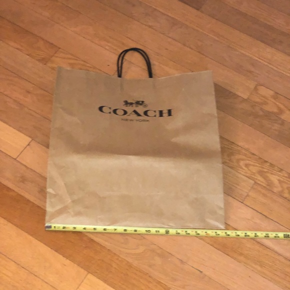 Large coach authentic paper store tote bag - Picture 9 of 9